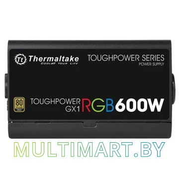 Блок питания Thermaltake Toughpower GX1 RGB 600W Gold (PS-TPD-0600NHFAGE-1) картинка 3